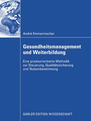 cover image of Gesundheitsmanagement und Weiterbildung